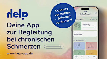 help - Deine App zur Begleitung bei chronischen Schmerzen