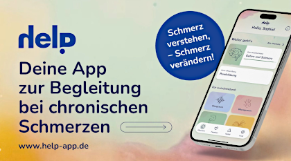 help - Deine App zur Begleitung bei chronischen Schmerzen